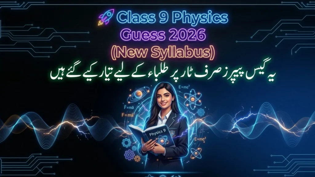 Class 9 Physics 2026 New Syllabus study guide with important topics and preparation strategy